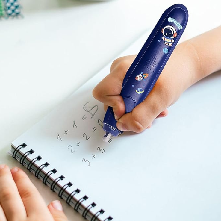 Cute Electric Eraser Pen | Automatic Electronic Eraser Refill | School ...