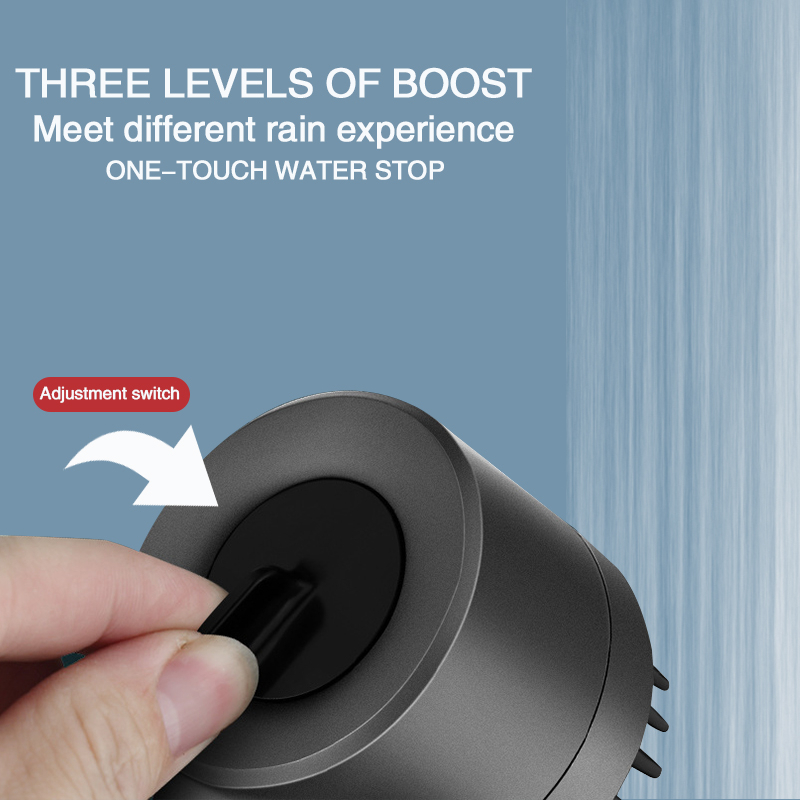 4 In 1 Massagable High Pressure Shower Head With Filter High Pressure 4 ...