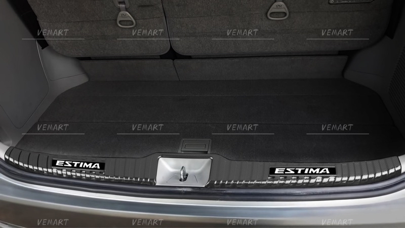Vemart toyota estima acr50 car rear trunk inner guard protector ...