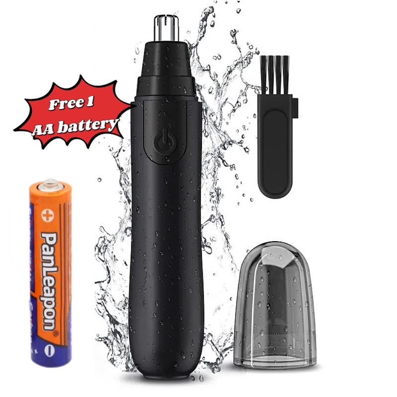 Electric Nose Hair trimmers 鼻毛修剪器 Portable Shaver 360 Waterproof Nose ...