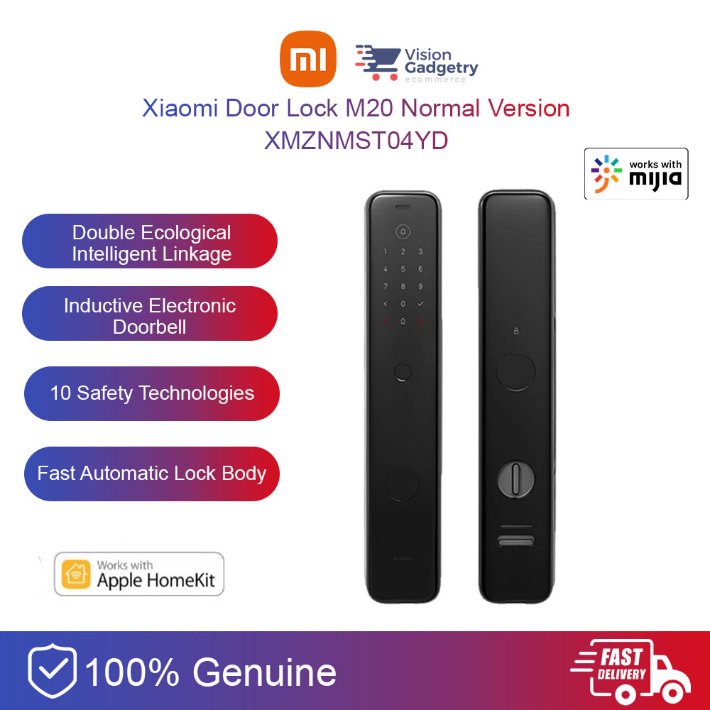 Xiaomi Mijia Smart Door Lock M20 Pro Cat Eye Screen Automatic ...