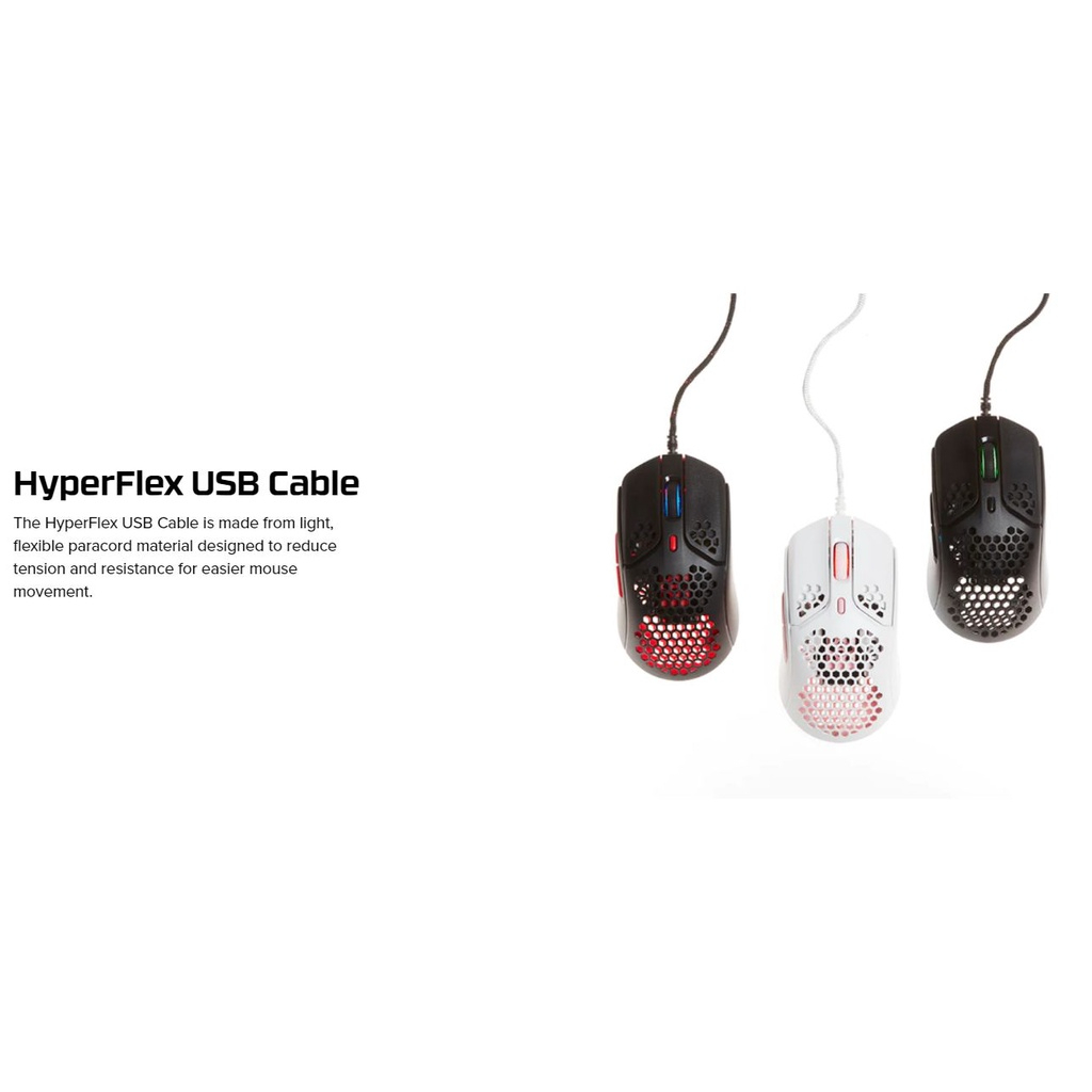 HyperX Pulsefire Haste - Gaming Mouse Wired Ultra-light Hex Shell ... image.