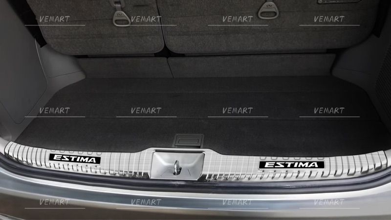 Vemart toyota estima acr50 car rear trunk inner guard protector ...
