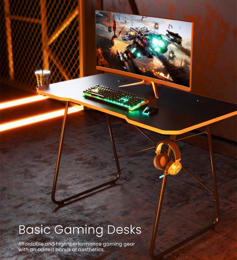 SIMMATCH A GAMMER GAMING TABLE BASIC GAMING DESK Study Working Home ...
