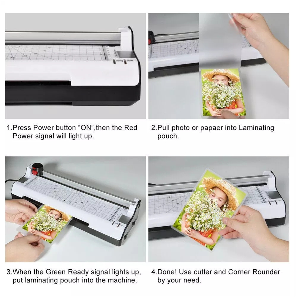SOONYE Laminate Machine A3 A4 Laminator YE288 YE381 Mesin Laminated ...