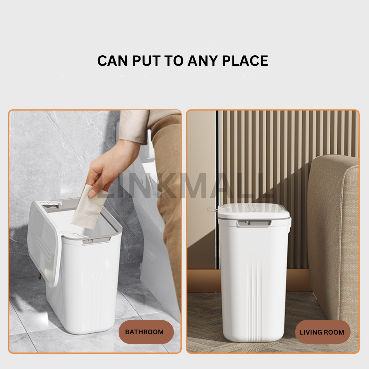Link Kitchen Dustbin 9L Wall Mount Hanging Dustbin Tong Sampah Dapur ...