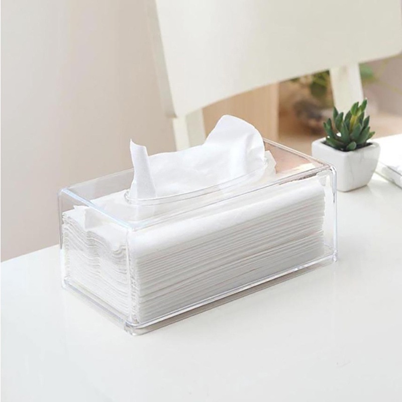 Acrylic Transparent See Through Tissue Box Transparent Tissue Box ...