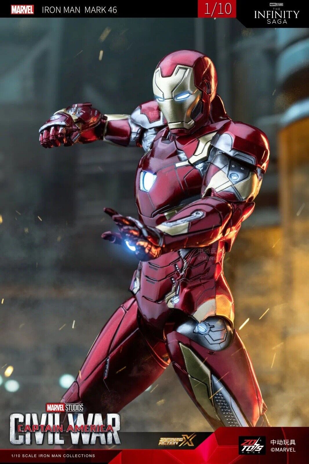 First Detailed Look at the New Iron Man Mark XLVI [46] Suit in CAPTAIN