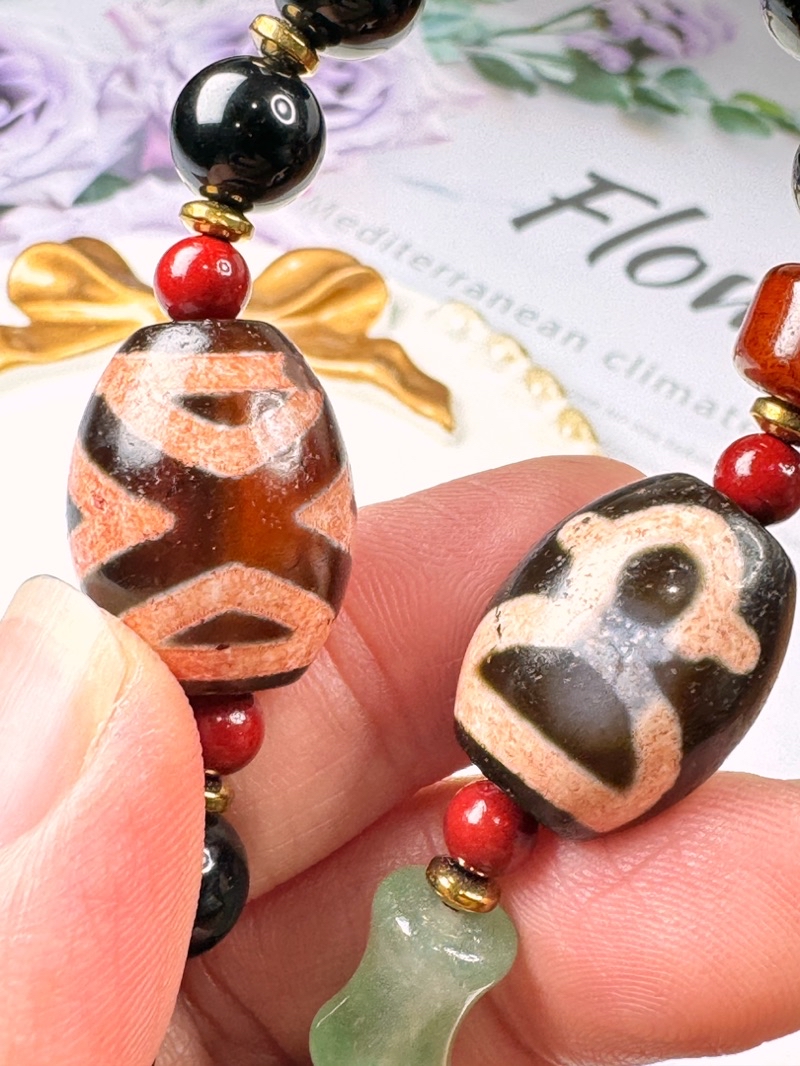 Dzi old bead pure - Gem