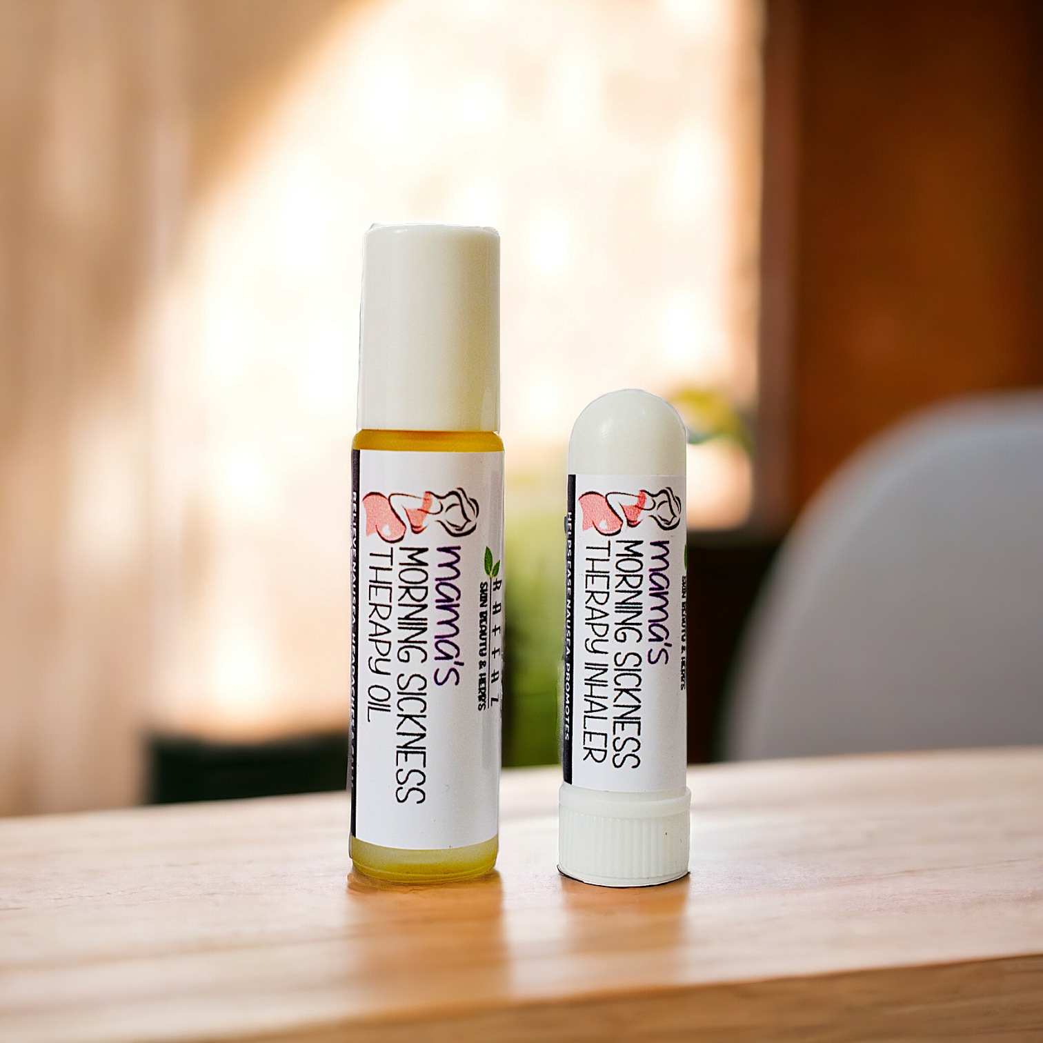 MAMA'S MORNING SICKNESS THERAPY RELIEF | ROLL ON OIL | INHALER | Shopee ...