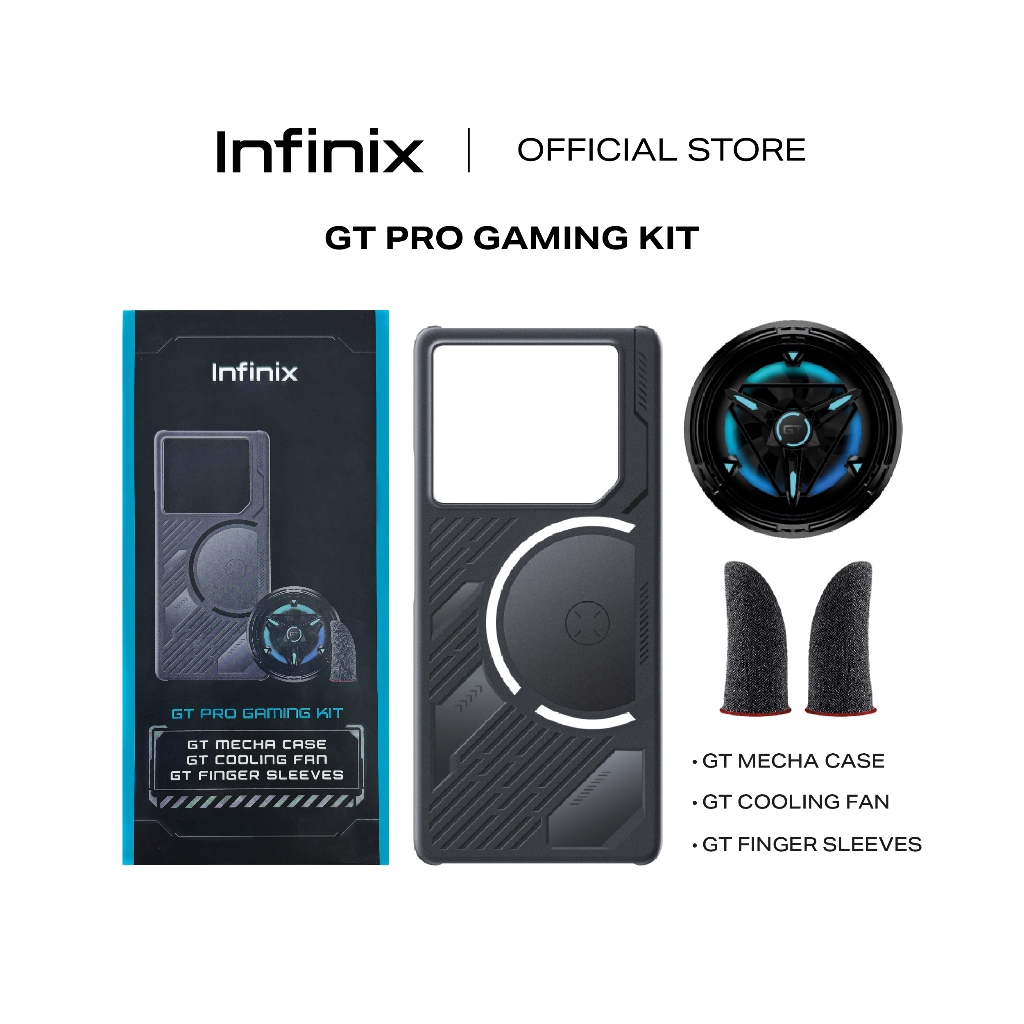 Infinix GT 20 Pro Gaming kit (Cooling Fan , Casing , Finger Sleeves) |  Shopee Singapore