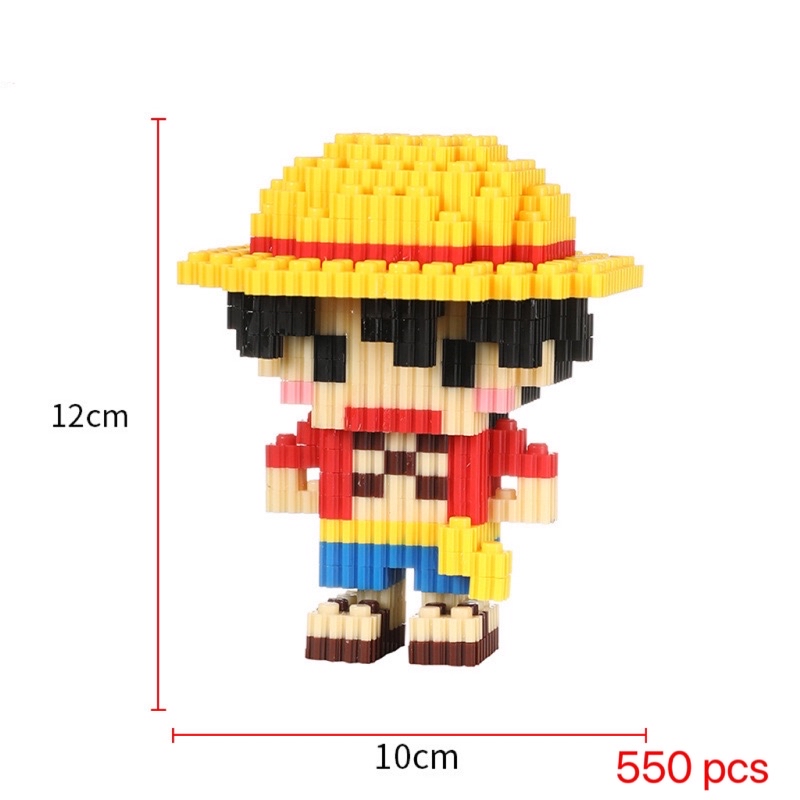 Lego Brick DIY Mini Building Block Toy 乐高积木卡通公仔 模型玩具迷你手办 3D Puzzle ...