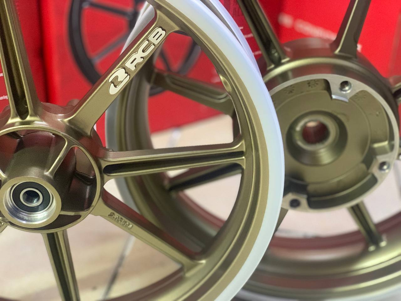 LATEST RCB SP800 SPORT RIM HONDA VARIO 160 VARIO160 HONDA 215/350-14 ...
