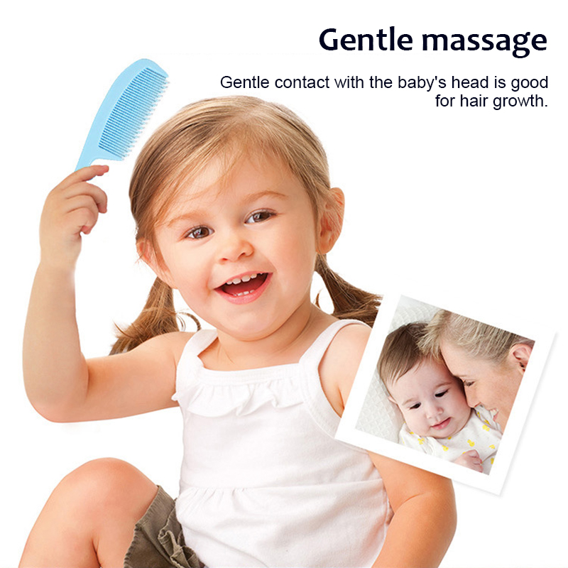 Baby Hair Brush Safety Soft Comb Set Cartoon Cute Kids Comb Grooming ...