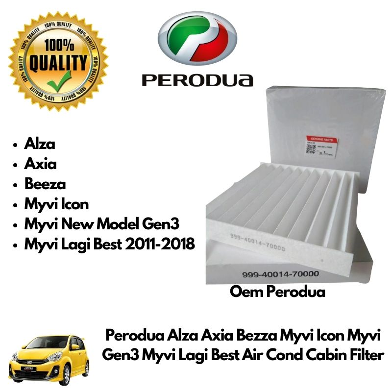 Perodua Alza Axia Bezza Myvi Icon Myvi Gen3 Myvi Lagi Best Air Cond