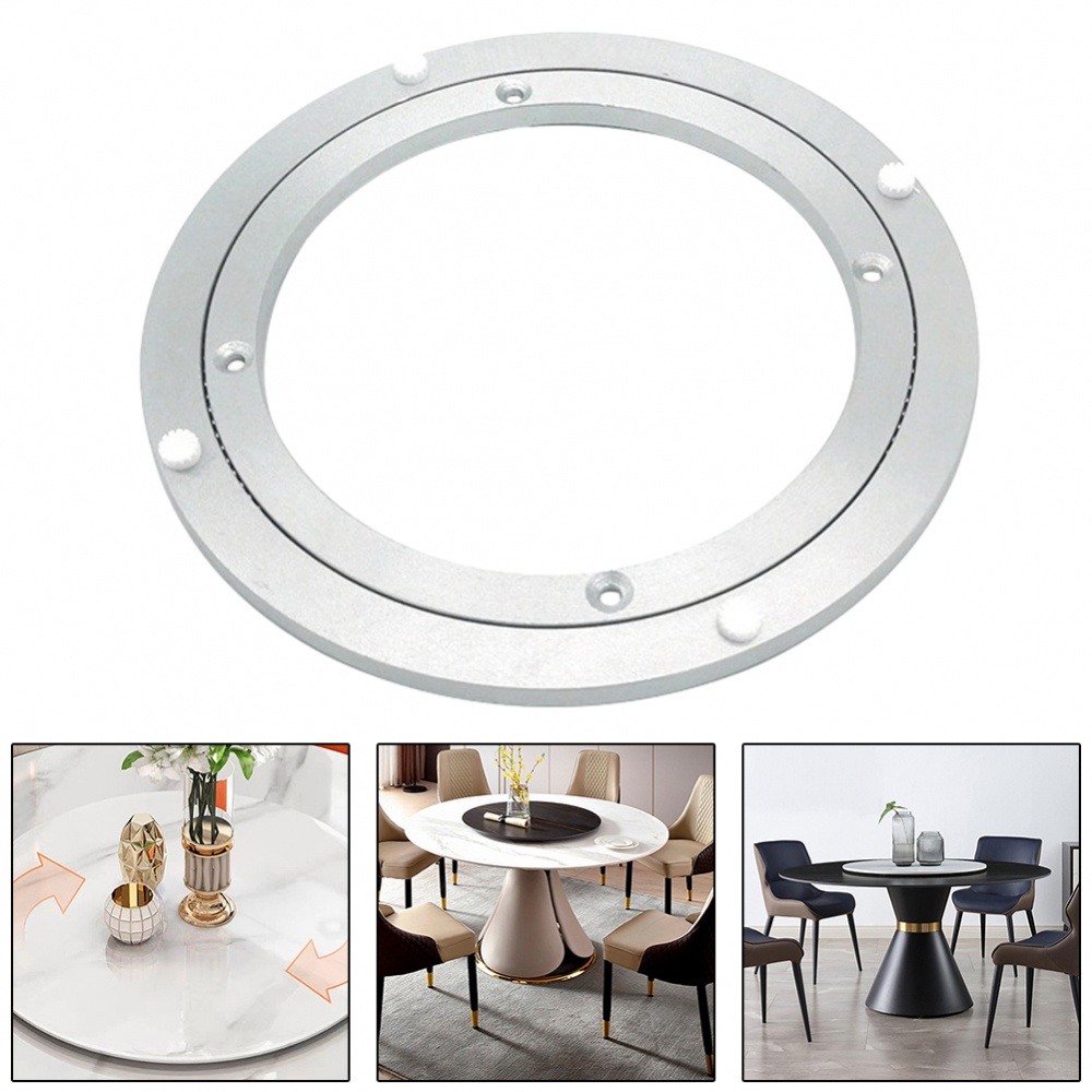 Aluminium Rotating Bearing Turntable Round Table Lazy Susan Swivel ...