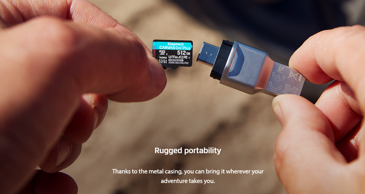 Kingston MobileLite Duo 3C USB Type-C Port Mobile Lite MicroSD Card ...