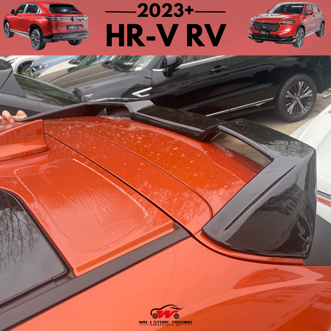 Honda HR-V HRV RV 2022-2024++ Glossy Black Filewar Spoiler/Roof Spoiler ...