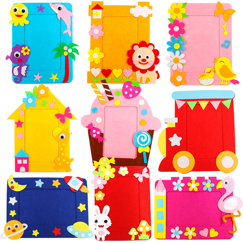 DIY Photo Frame Kid Art Craft Early Learning Cute Kids Children ...