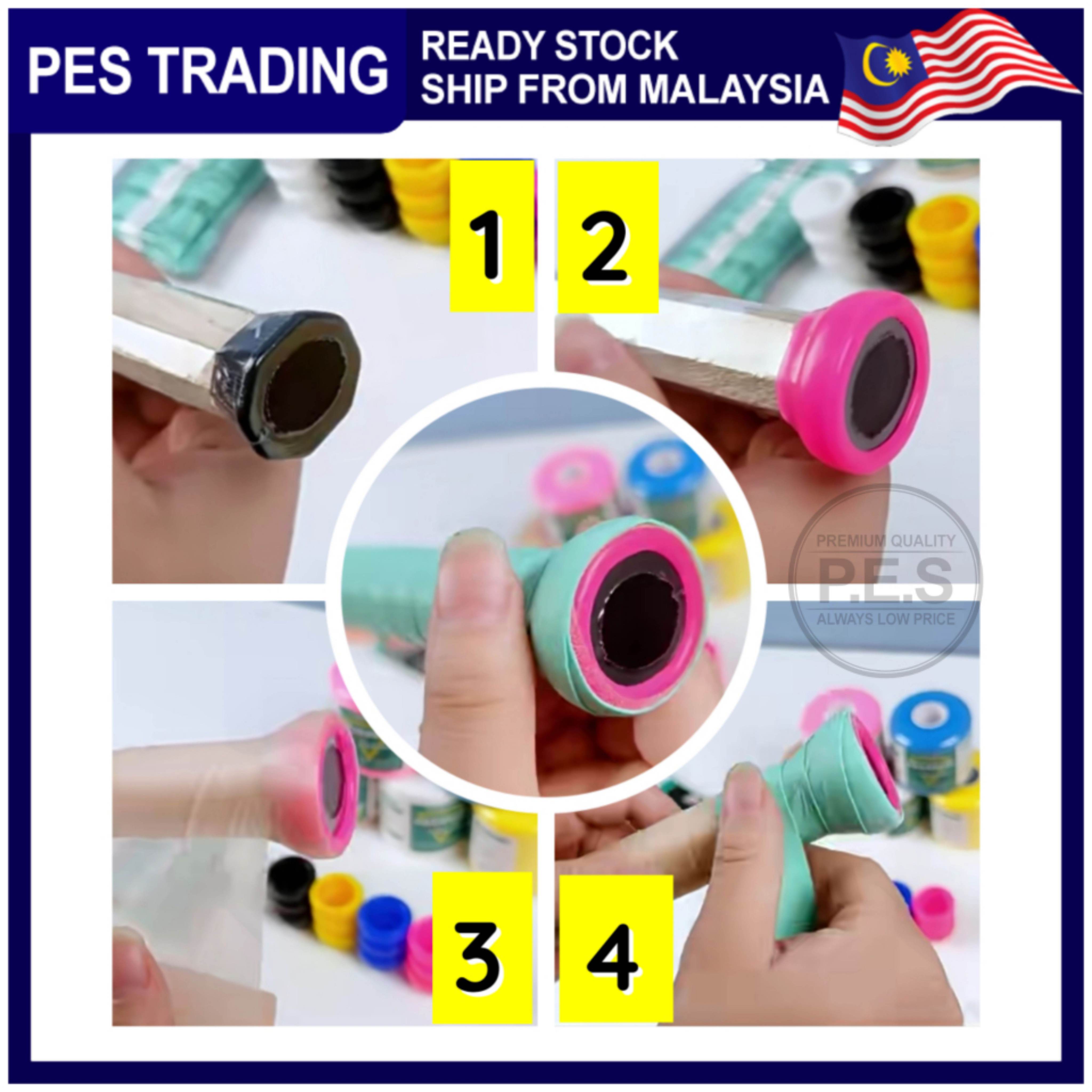 BADMINTON RACKET BOTTOM RUBBER SLEEVE / BUTT ENLARGED RUBBER SLEEVE ...