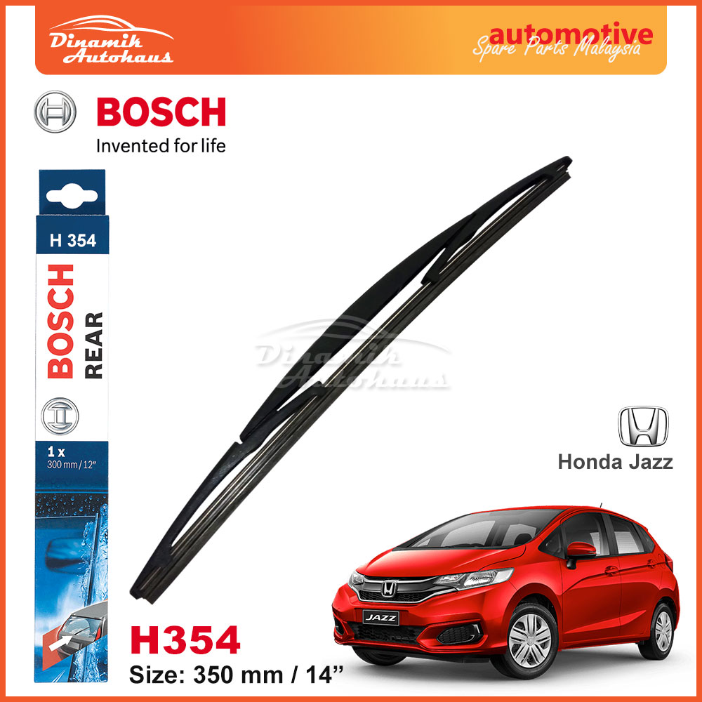 Honda fit rear wiper on sale size