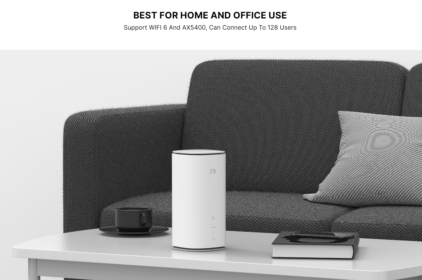 ZTE MC8020 5G WiFi Router Modem AX5400 | Support 5G SIM | 4*4 MIMO High ...