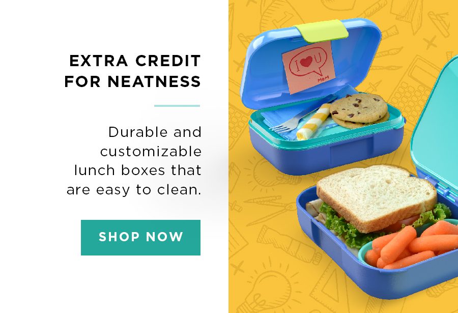 Zoku Neat Bento Jr. Kids Lunch Box Double Layer School Lunch Compact ...