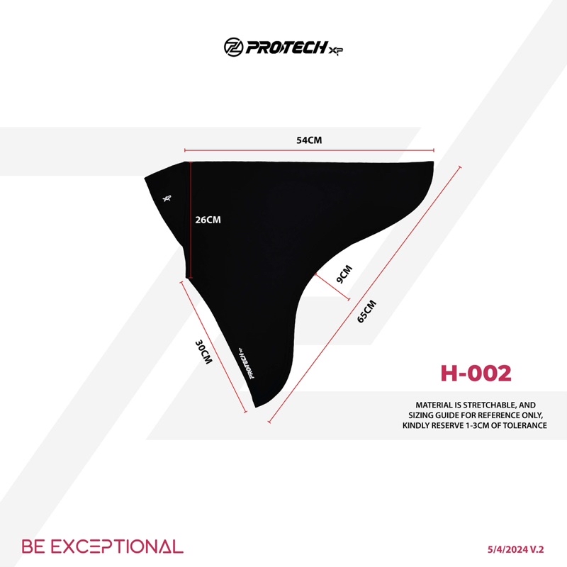 Protech H-003 Long Sport Tudung Sukan Hijab (H003-LABUH & H002-PENDEK ...