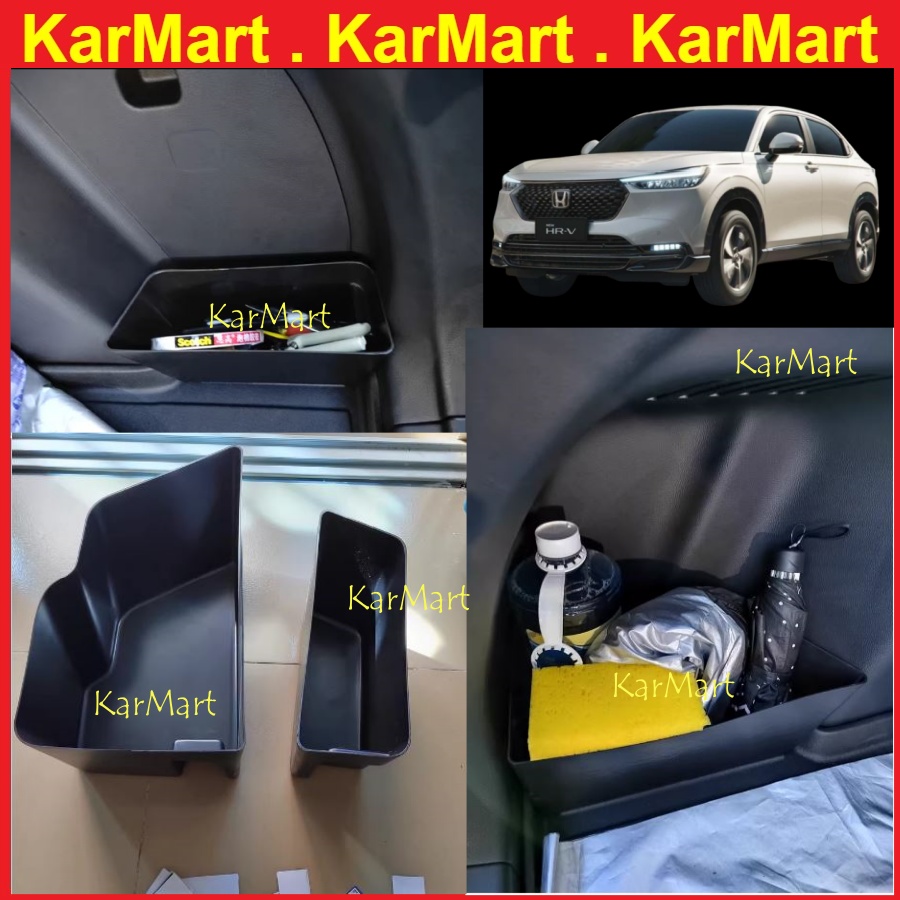 Honda Hrv 2023 2024 2025 2pcs Rear Boot Side Trunk Storage Box Car Auto ...