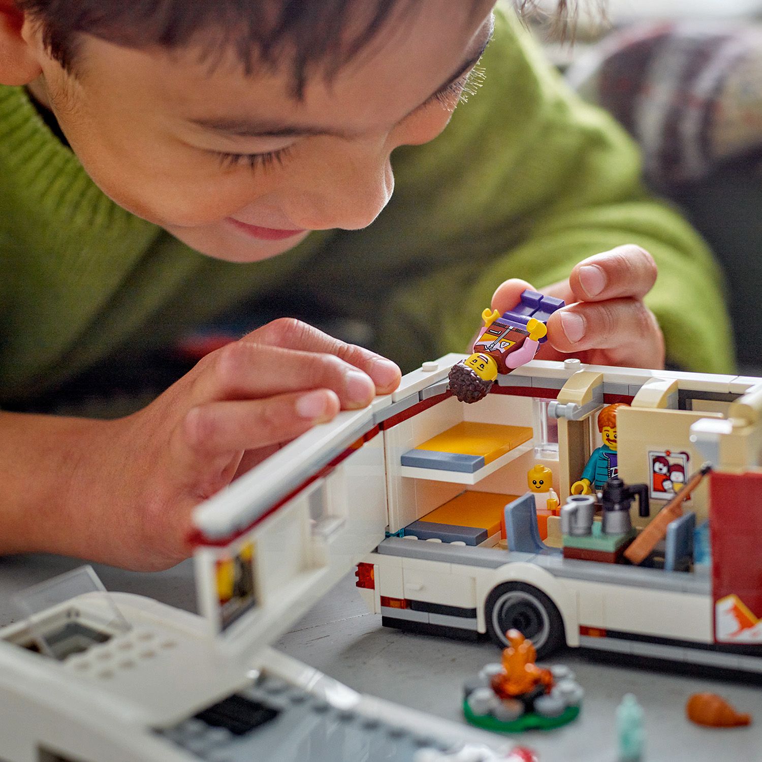 LEGO City 60454 Holiday Adventure Camper Van (385 Pieces) | Shopee ...