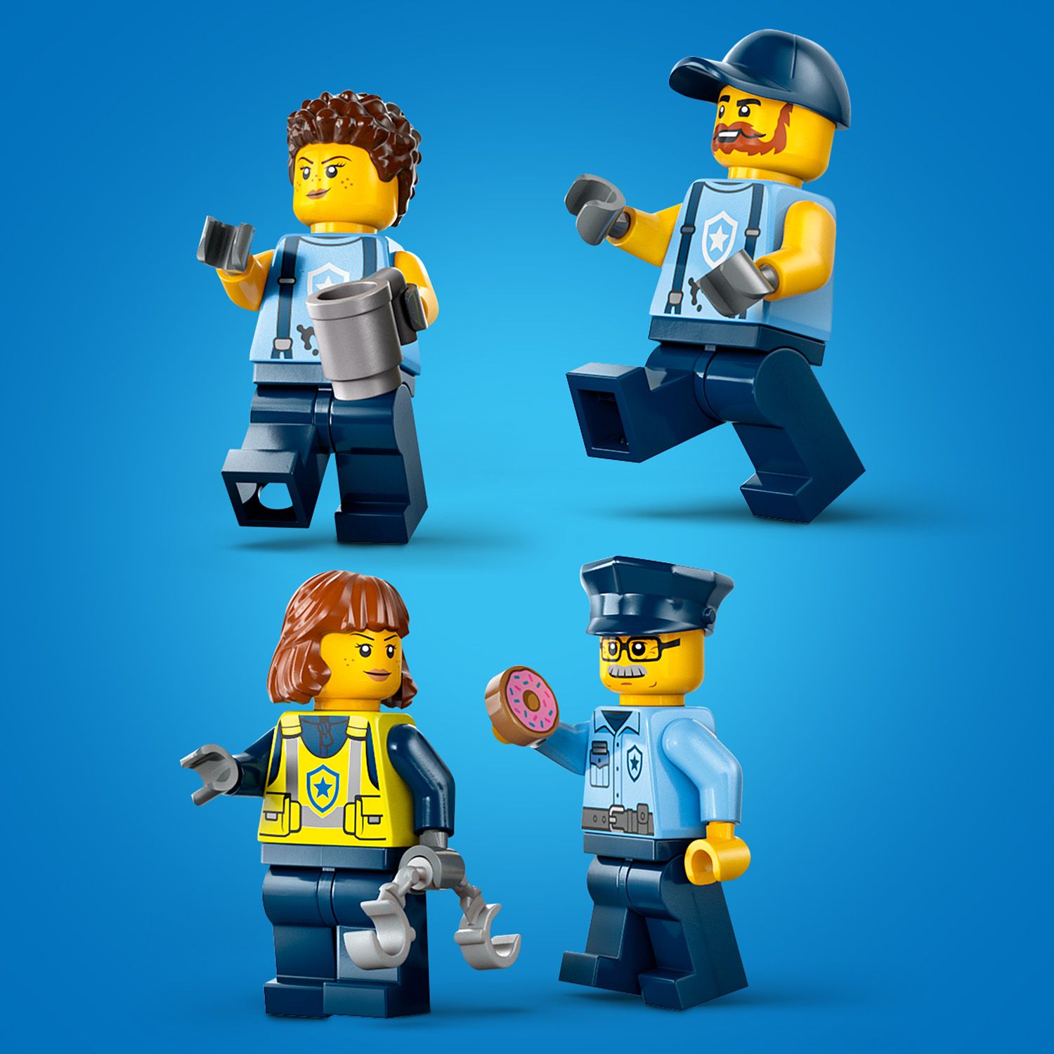 LEGO City 60457 Custom Police Car Garage (489 Pieces) | Shopee Singapore