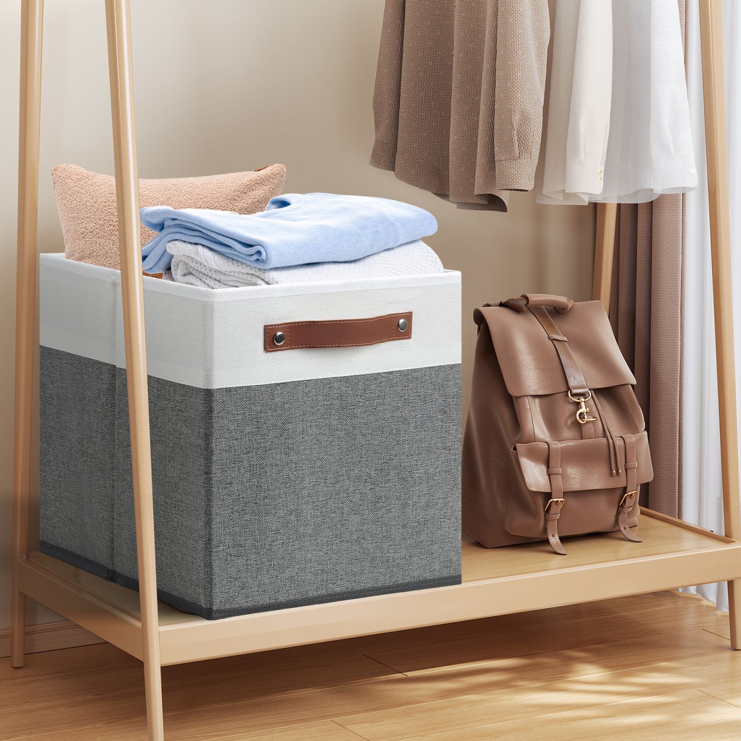 Foldable Storage Box Toys Blanket Storage Extra Large Clothes Storage ...