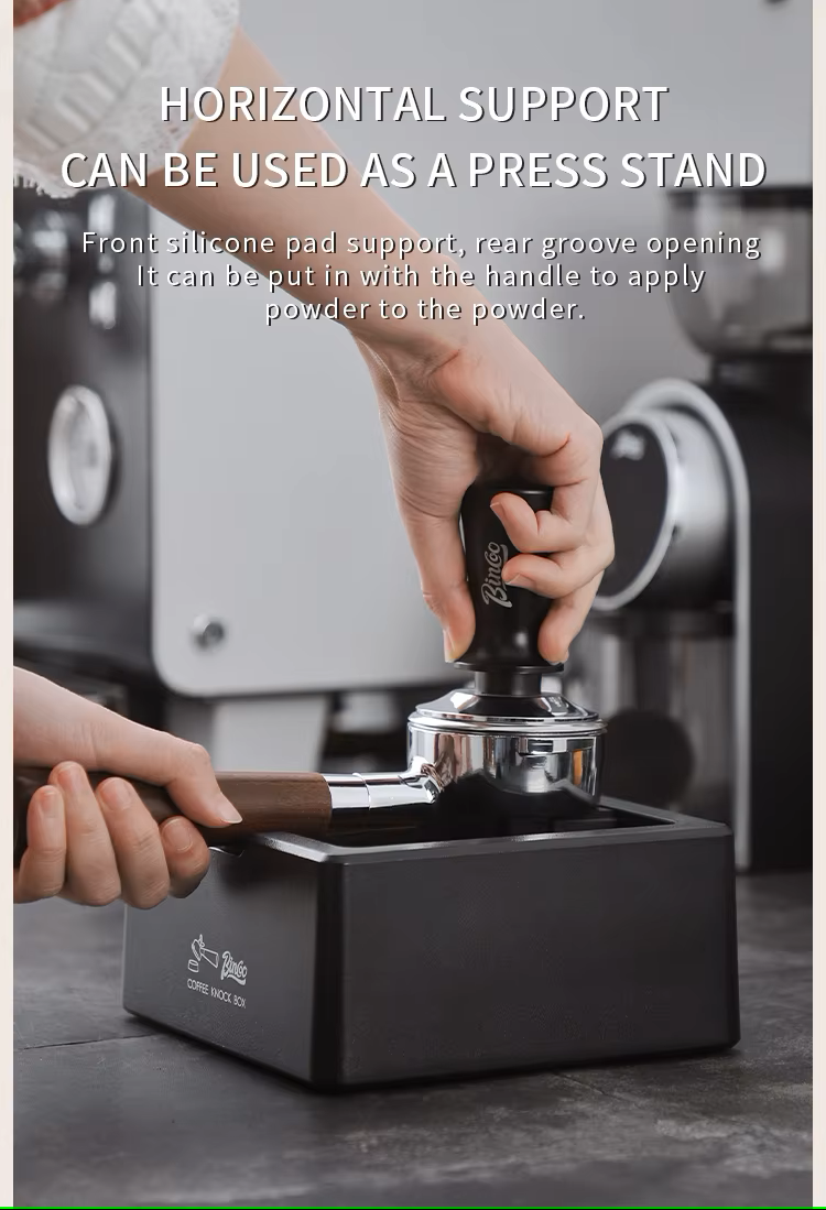Bincoo Espresso Knock Box | Home Barista Waste Bin for Coffee Grounds ...