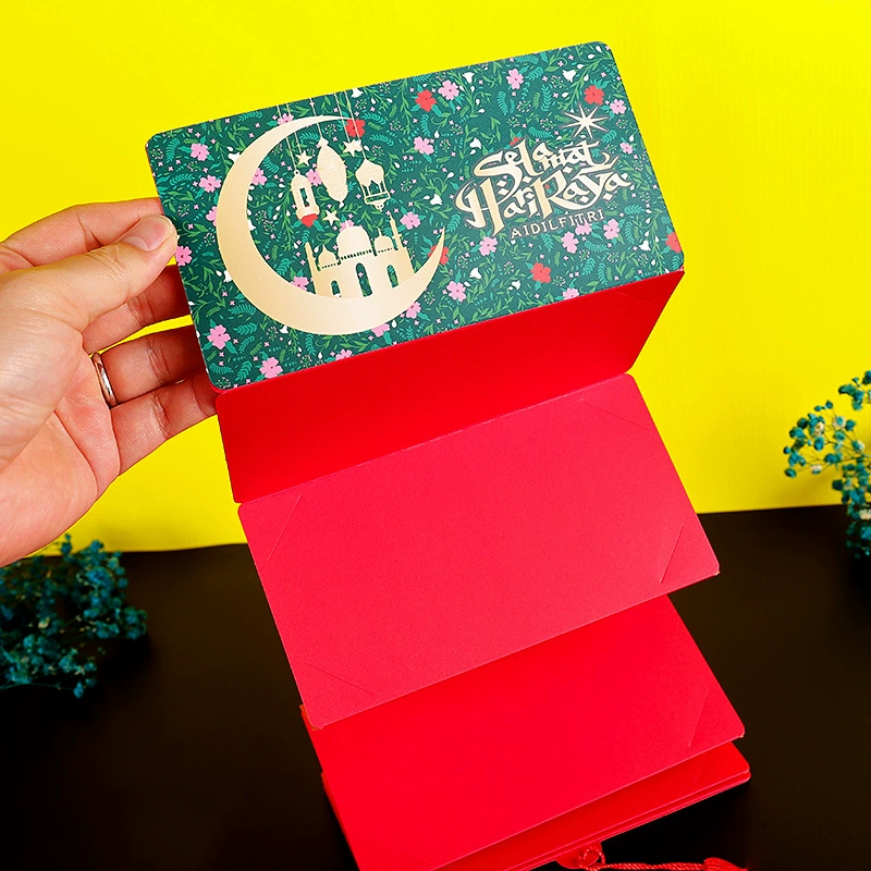 Eid Foldable Green Packet Sampul Duit Raya 3D Creative Envelope SELAMAT ...