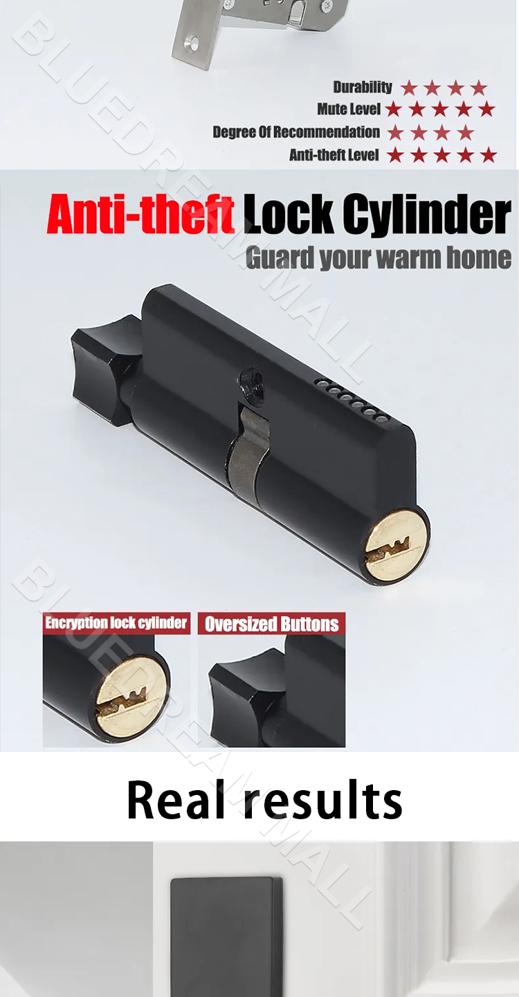 TOMBOL Door lock set room door buttons house door lock house door ...