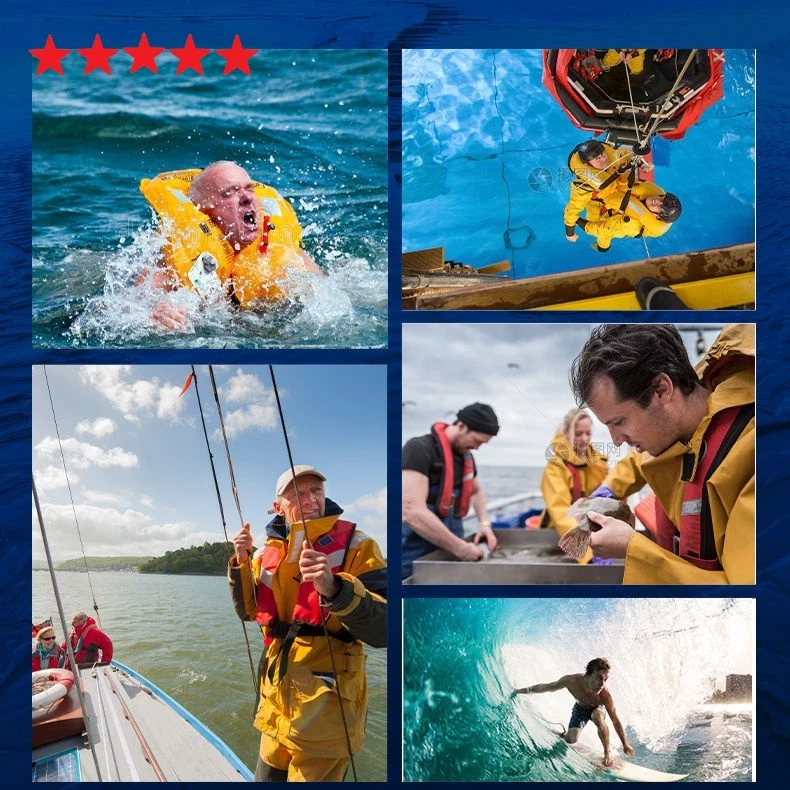 Life Vest Jacket Kids Adults Marine Safety Life Jacket For Outdoor ...