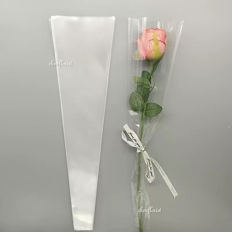 (25PCS) SINGLE V DESIGN Wrapping Waterproof Flower Paper Bouquet ...