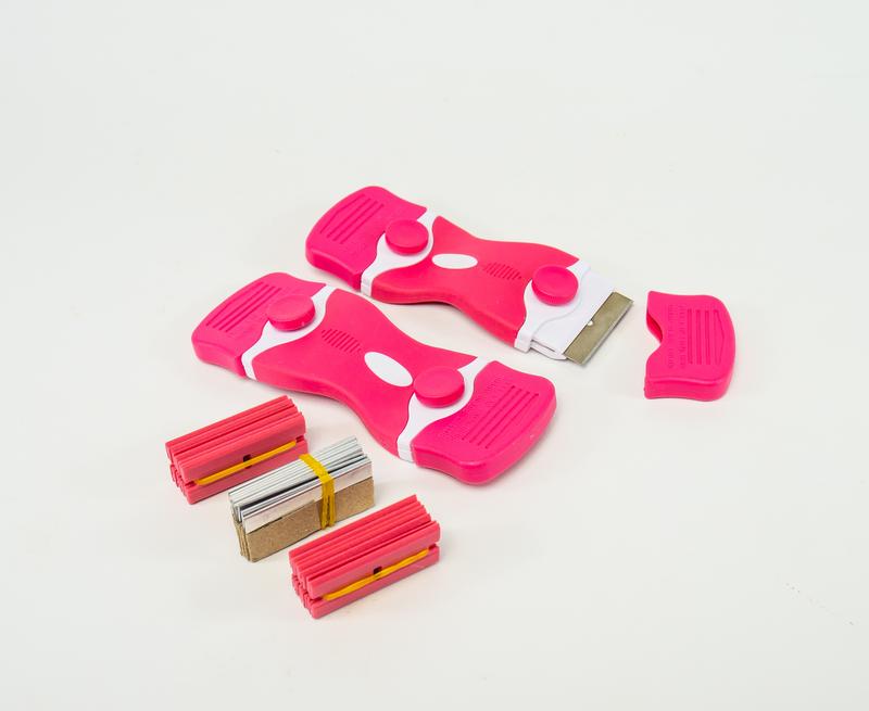 [Scrub Daddy MY] Auri's Double Edged Pink Scraper for cleaning tough ...