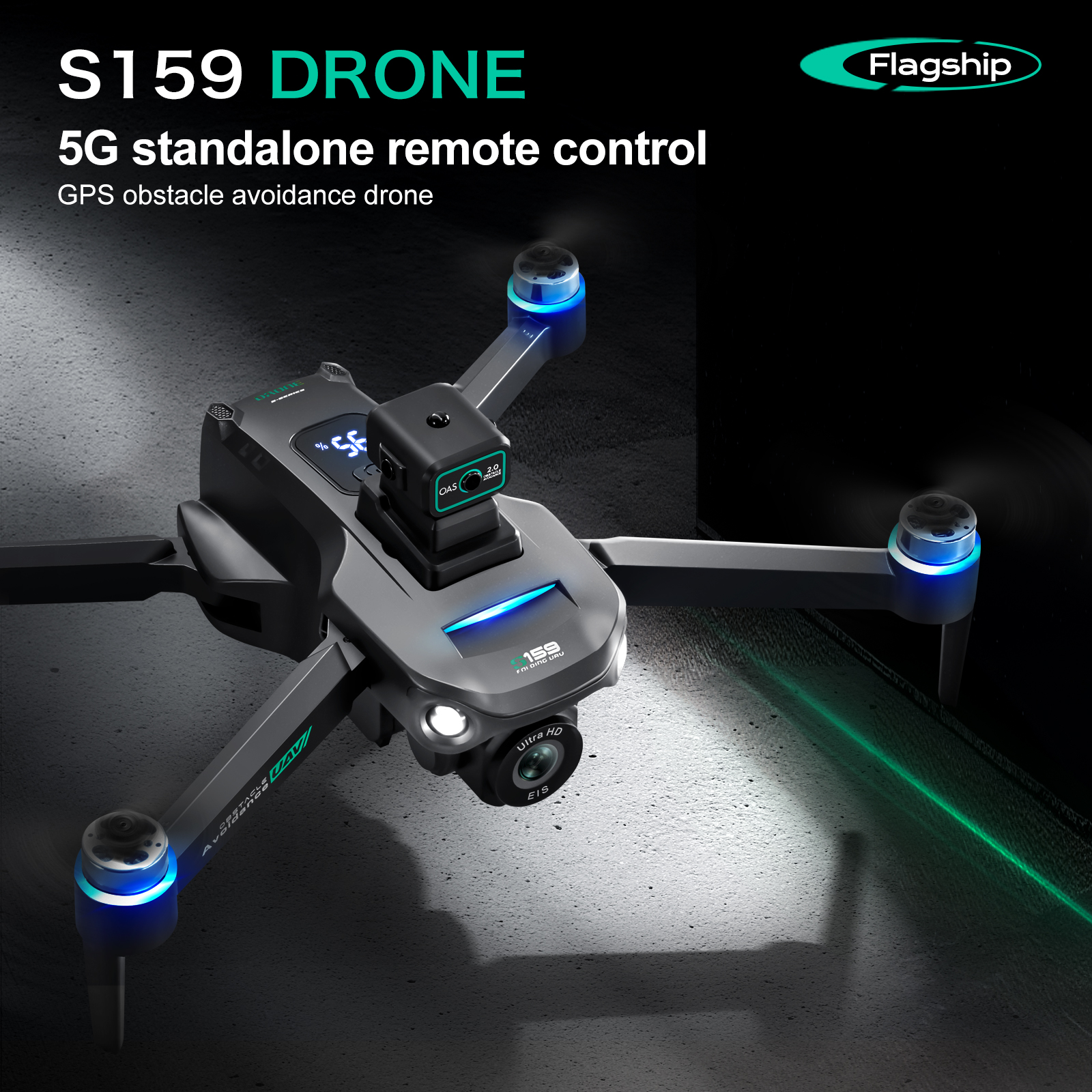 [NEW] S159 Drone 8K HD drone with camera obstacle avoidance Positioning ...