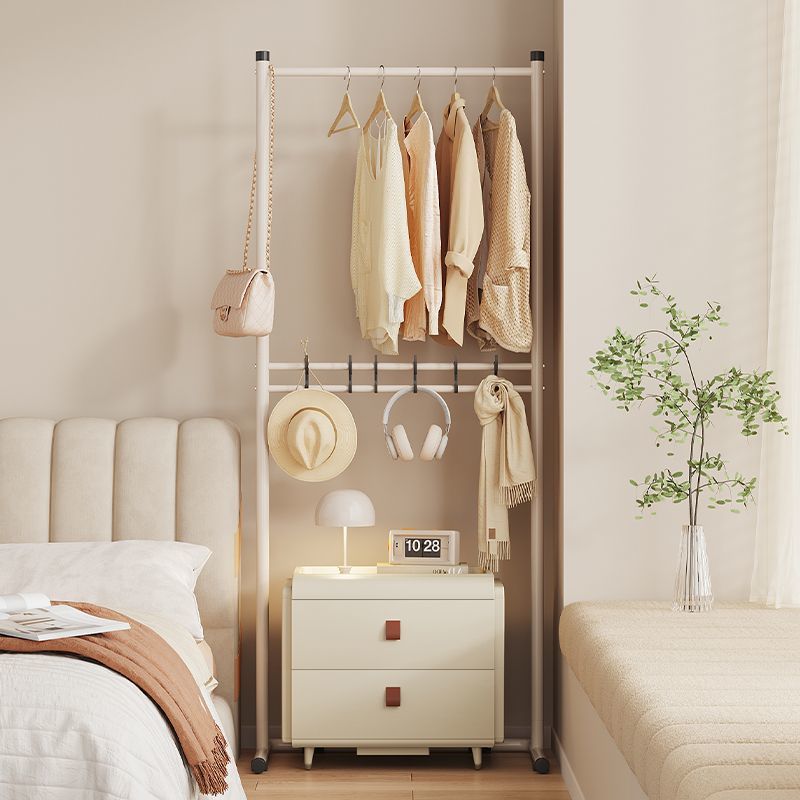AO Home Floor-Standing Coat Rack Double-Layer Home Bedroom Bedside ...