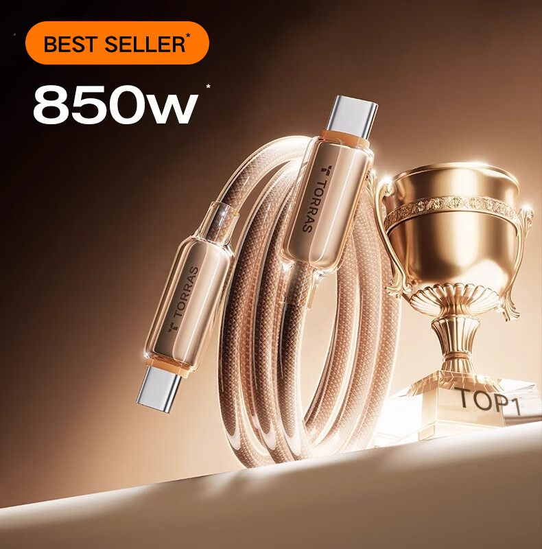 TORRAS ICEFLOW USB Type C Fast Charging Cable 1.2m Military Grade ...