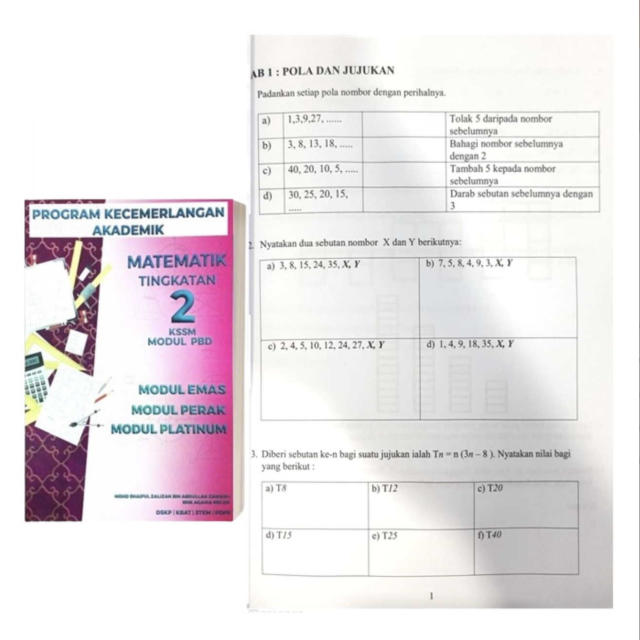 Mathematics Note Form 2 & Science Note Form 2 (Note + Question ...