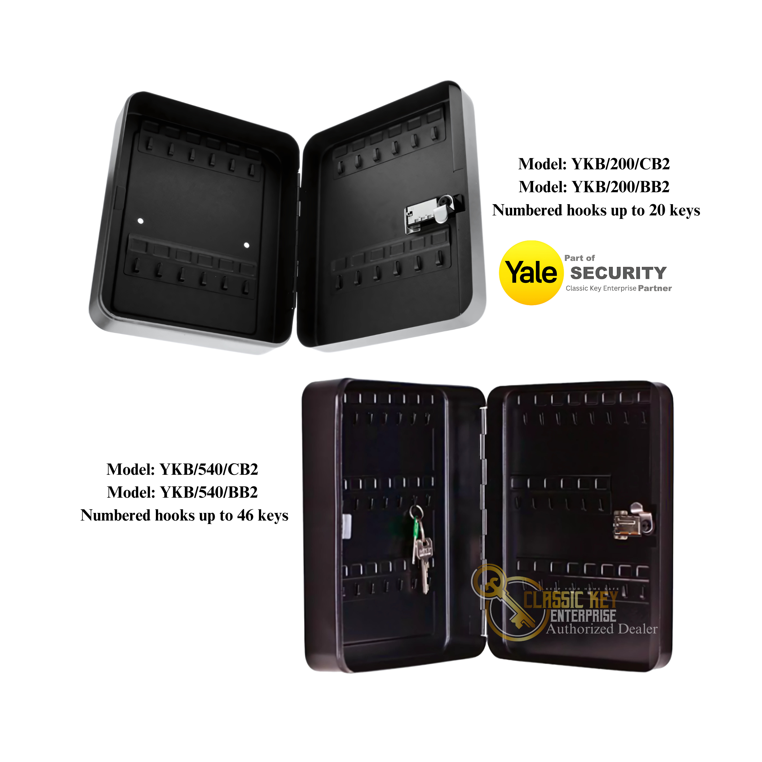 Yale Key Box Combination Lock Model YKB/200/540/CB2 Size (Small ...