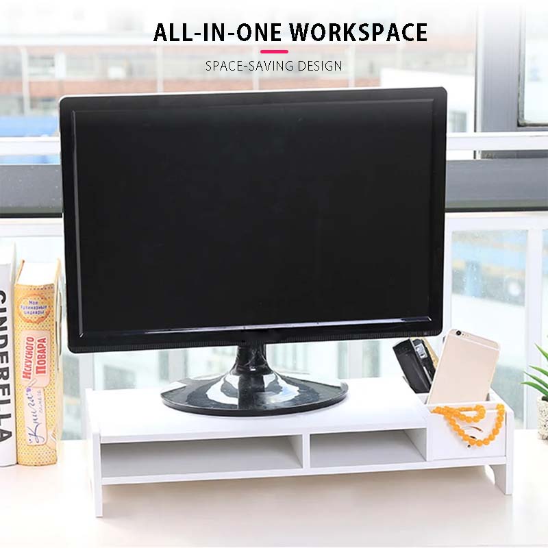 ERGONOMIC RISER 》 Monitor Screen Riser Stand Desktop Computer Screen ...