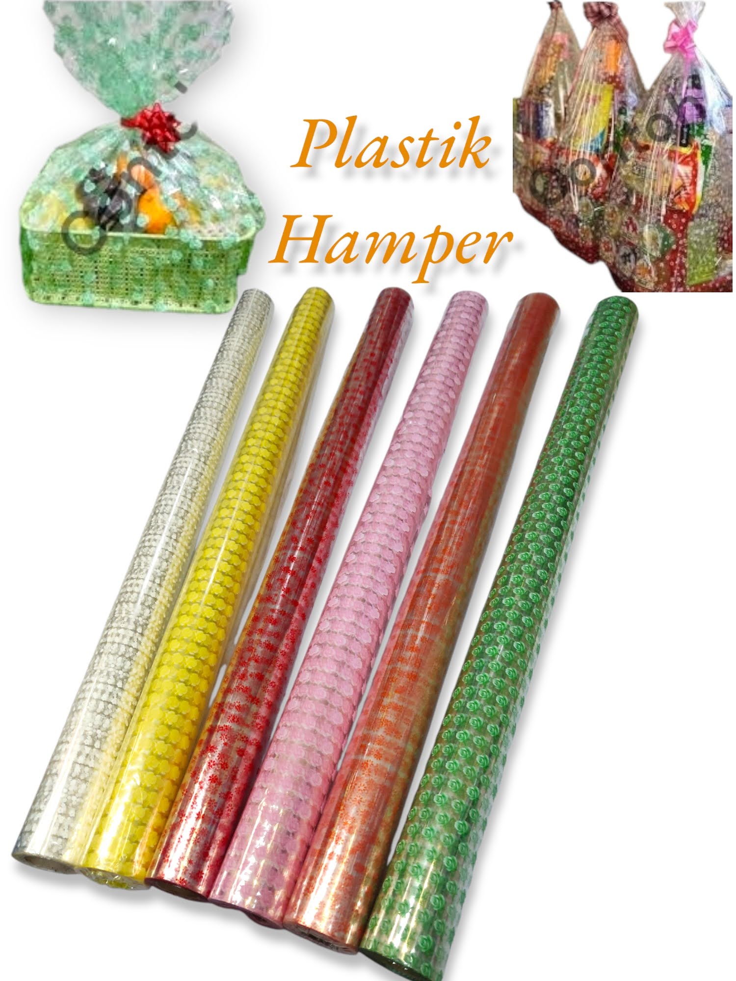 Hamper Wrapper Plastic OPP Hamper Wrapper/ Hamper Wrapping Plastic ...
