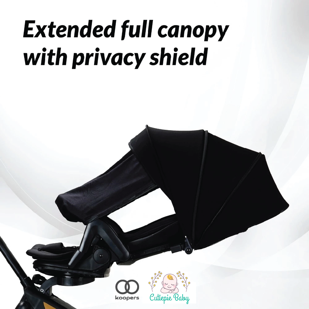 Koopers Magic Rider 360 Stroller - Black Gold | 6 months-15kg (sitting ...