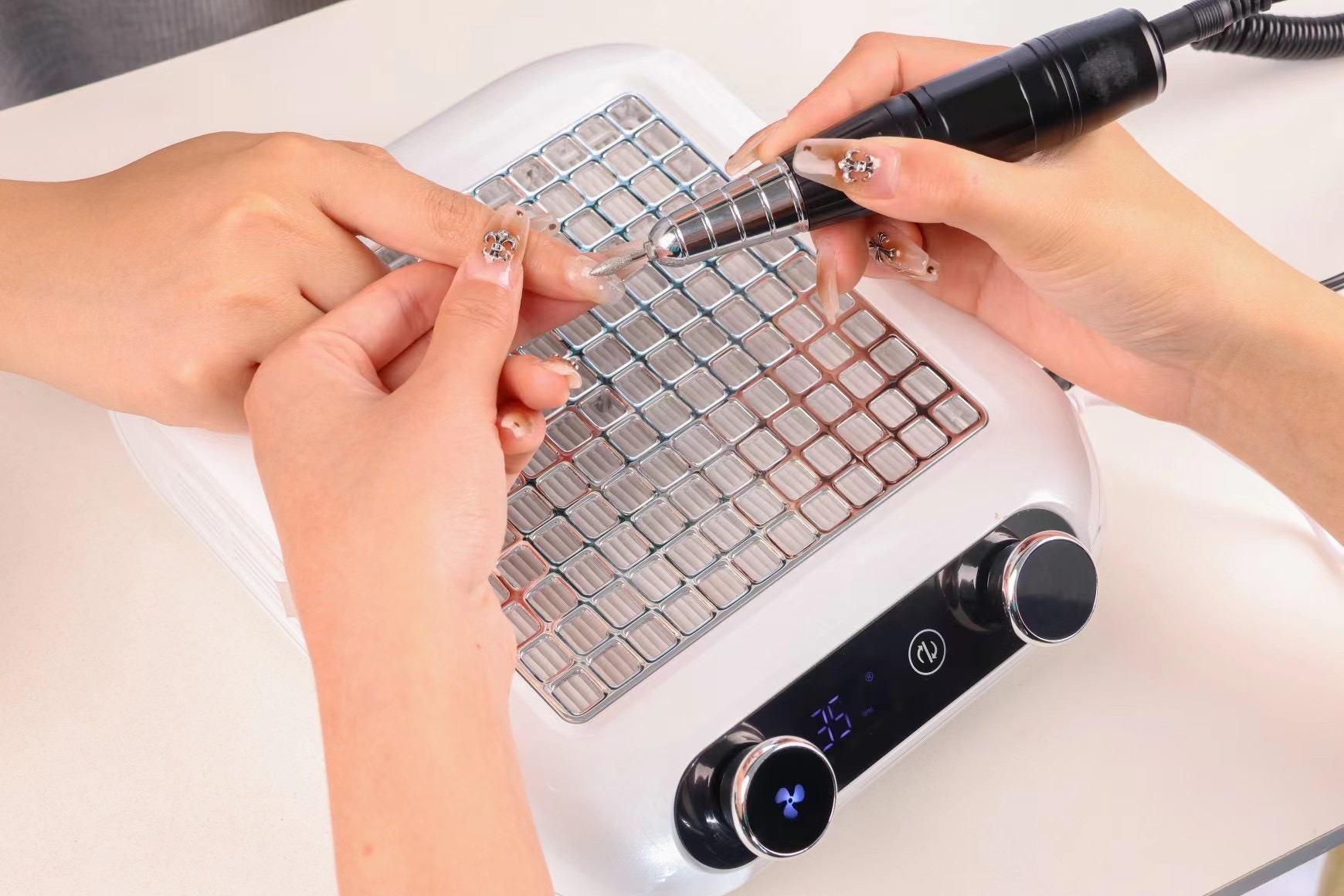 JF302 NAIL DUST COLLECTOR VACUM (NOT INCLUDED DRIL PEN) | Shopee Singapore
