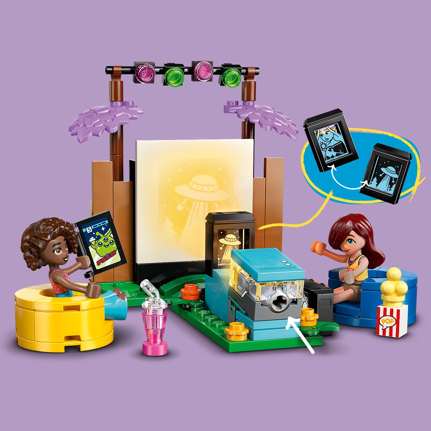 LEGO Friends 42642 Friendship Movie Night (154 Pieces) | Shopee Singapore