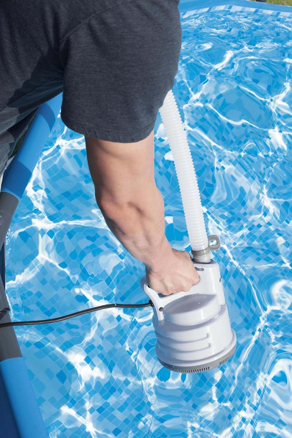 Bestway 58230 Automatic Flowclear Pool + Drain Pump Accessories Easy ...