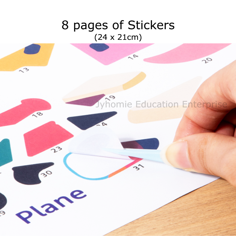 Sticker Craft Kits Art Craft Sticker Art Craft DIY Kids Activity Art ...